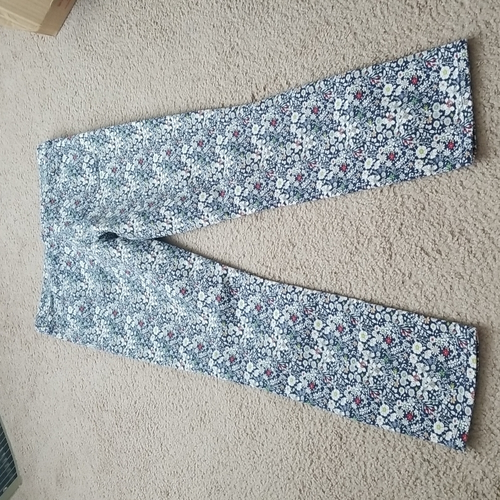 J.Crew Floral Toothpick Ankle Skinny Jeans - Picture 13 of 16